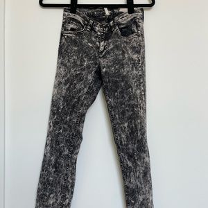 Rag & Bone Acid Wash Skinny Jeans